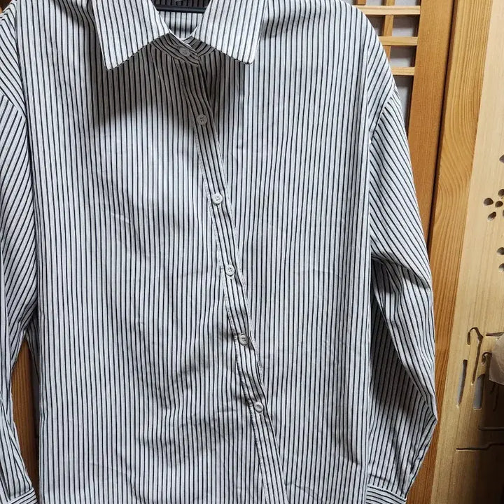 [BUNJANG] Casual Long Sleeve Shirt / 여성 간절기 캐주얼 긴팔셔츠