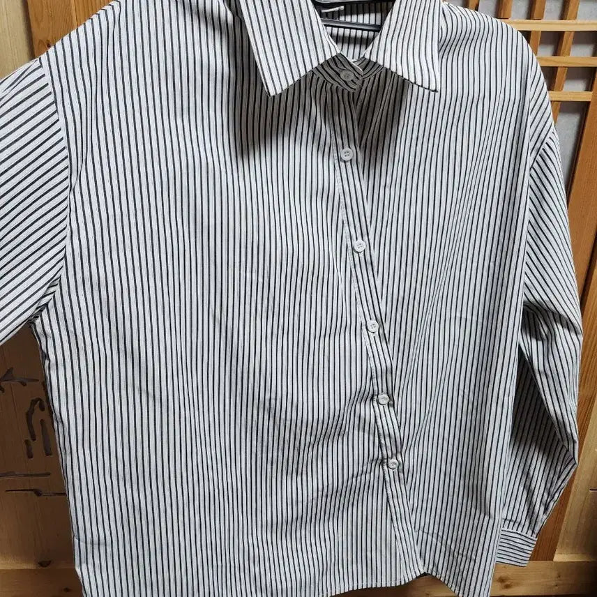 [BUNJANG] Casual Long Sleeve Shirt / 여성 간절기 캐주얼 긴팔셔츠