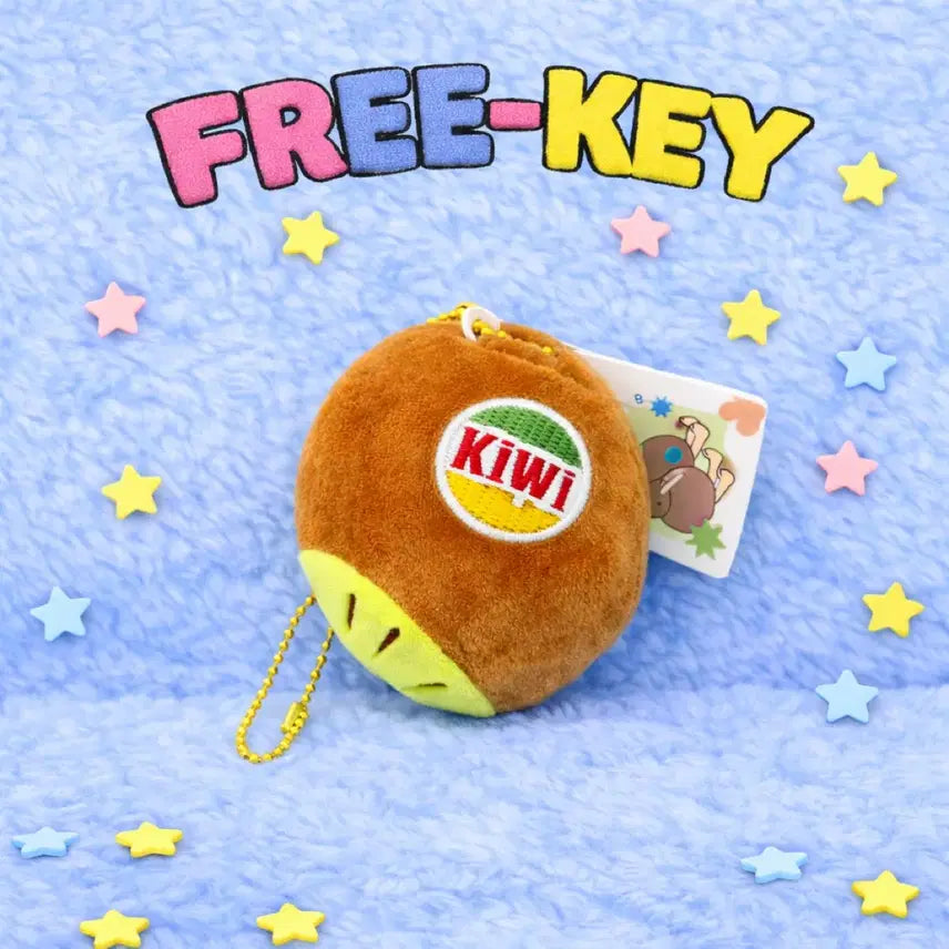 [BUNJANG] Reversible Kiwi Bird Keychain / [새상품] 반전 키위새 키링