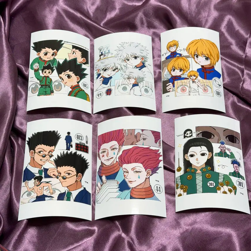 [BUNJANG] Hunter x Hunter Printing Box Set / 헌터헌터 프린팅박스 프박 6종 세트