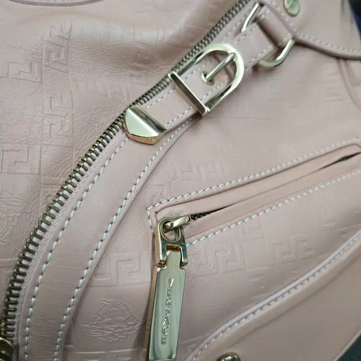[BUNJANG] Versace Pink Hobo Bag / 정품 베르사체 핑크색 호보백(감정서 포함)
