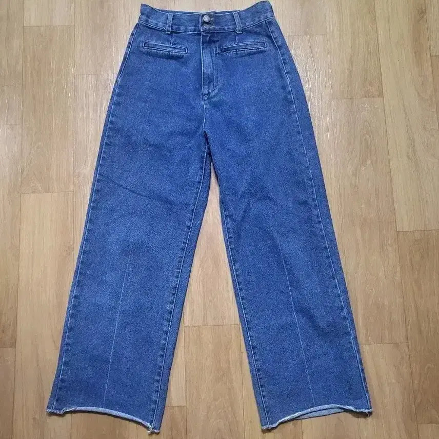 [SOLD OUT] 청바지 여성 와이드 일자 데님
