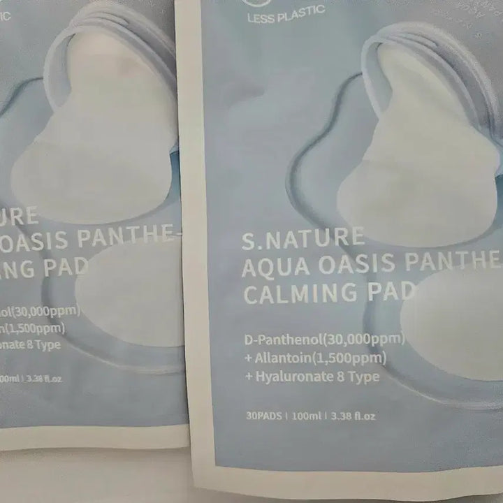 [BUNJANG] S Nature Aqua Oasis Panthealan Calming Pad Refill Pack / 에스네이처 아쿠아 오아시스 판테알란 카밍패드 30매 리필용 팩