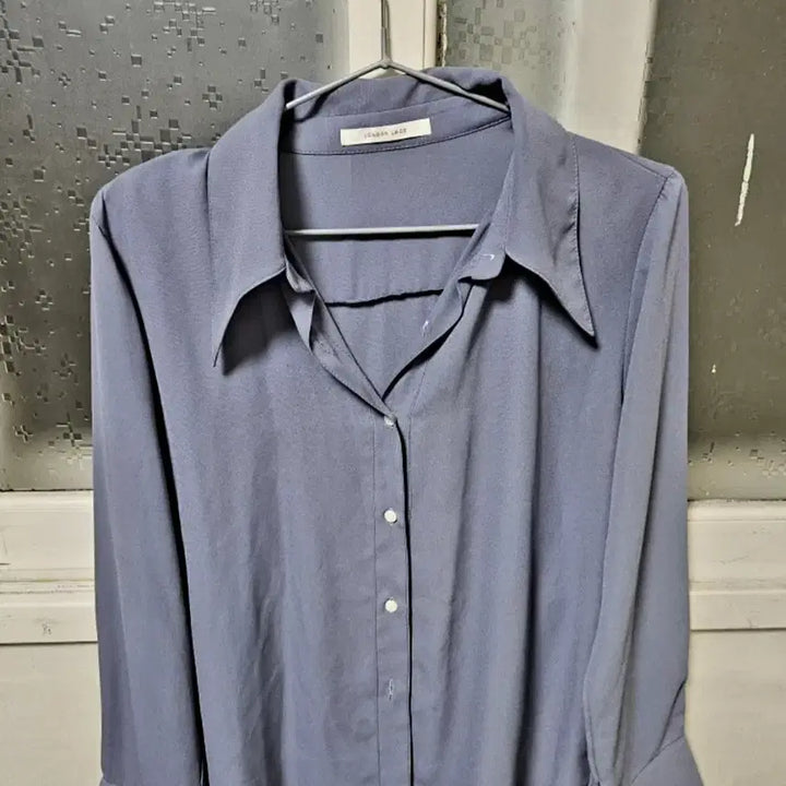 [BUNJANG] Unworn Sky Blue Blouse / 미착용 블라우스 급처