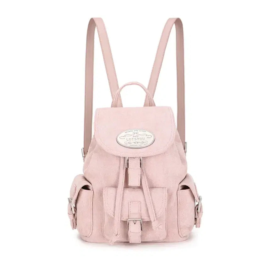 [BUNJANG] Lats You Nostalgia Chubby Backpack Pink / (새상품) 라츠유 노스탤지아 츄비 백팩 핑크