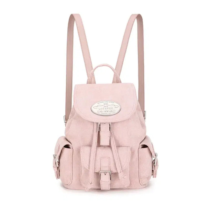 [BUNJANG] Lats You Nostalgia Chubby Backpack Pink / (새상품) 라츠유 노스탤지아 츄비 백팩 핑크
