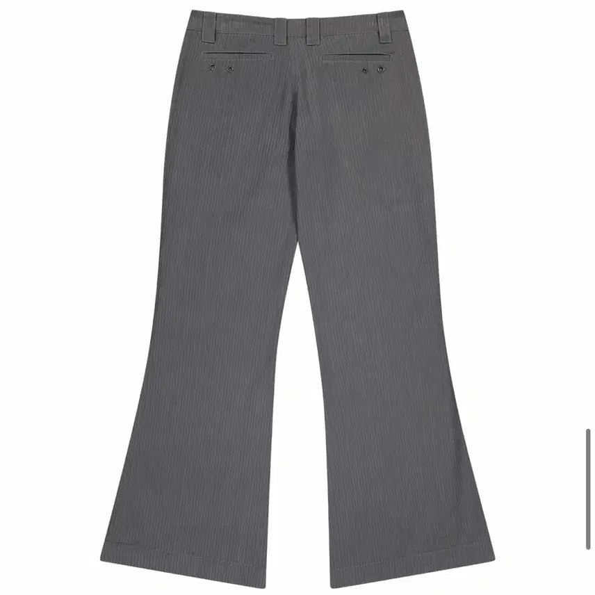 [BUNJANG] Koiseyo Low-Rise Gray Stripe Pants / (새학기) 코이세이오 스트라이프 로우라이즈 그레이