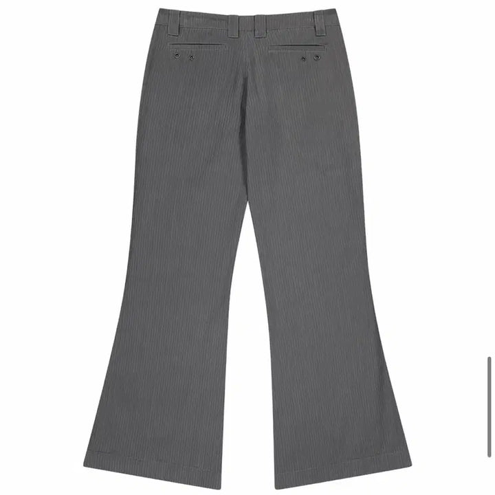 [BUNJANG] Koiseyo Low-Rise Gray Stripe Pants / (새학기) 코이세이오 스트라이프 로우라이즈 그레이