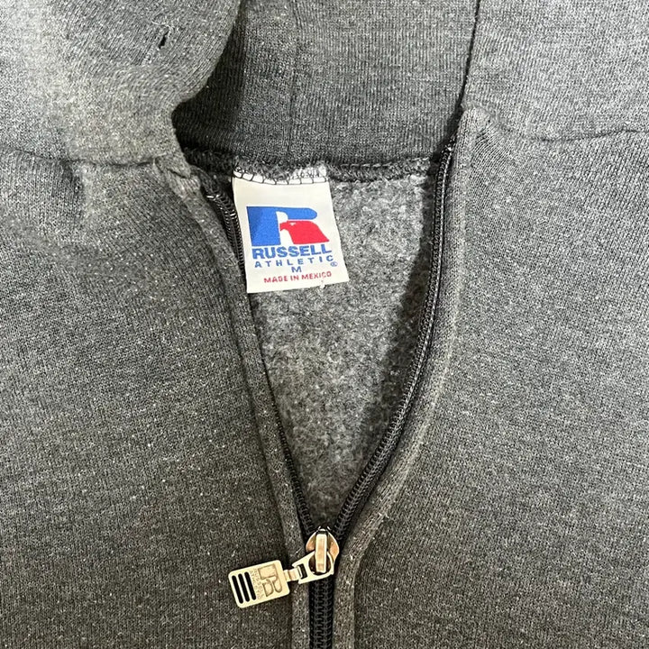 [BUNJANG] Russell Athletic Sweat Hoodie Dark Gray / 90s 러셀 애슬레틱 스웻 후드 집업 m 다크 그레이