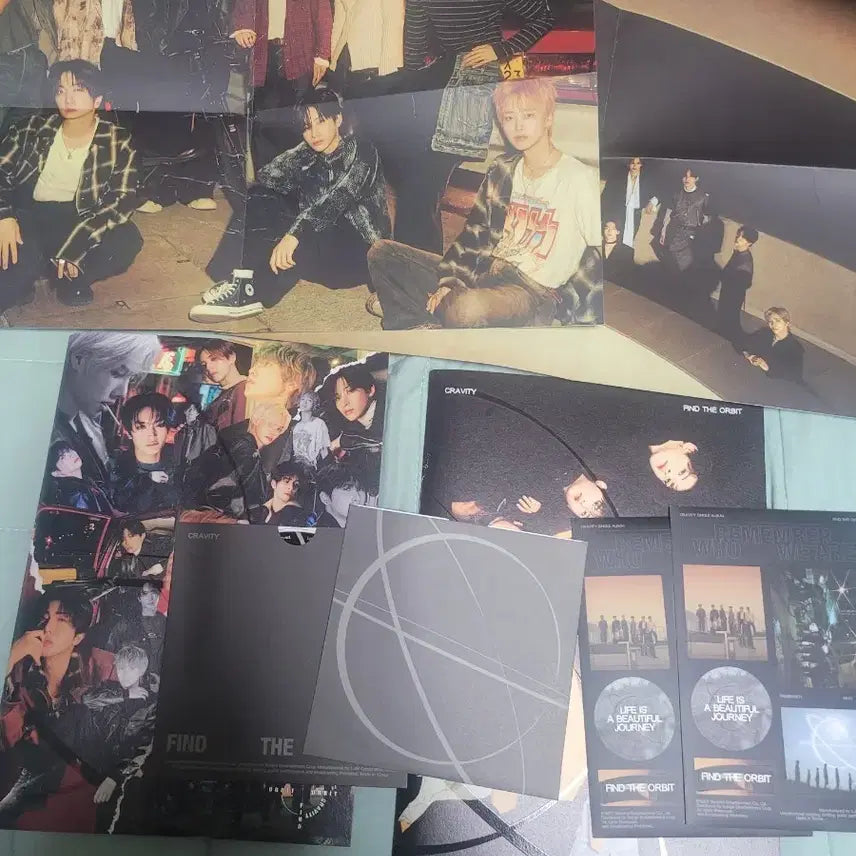 [BUNJANG] CRAVITY Find The Orbit Album &amp; Photocard Bundle Set / 크래비티 Find The Orbit 앨범&amp;포카 일괄