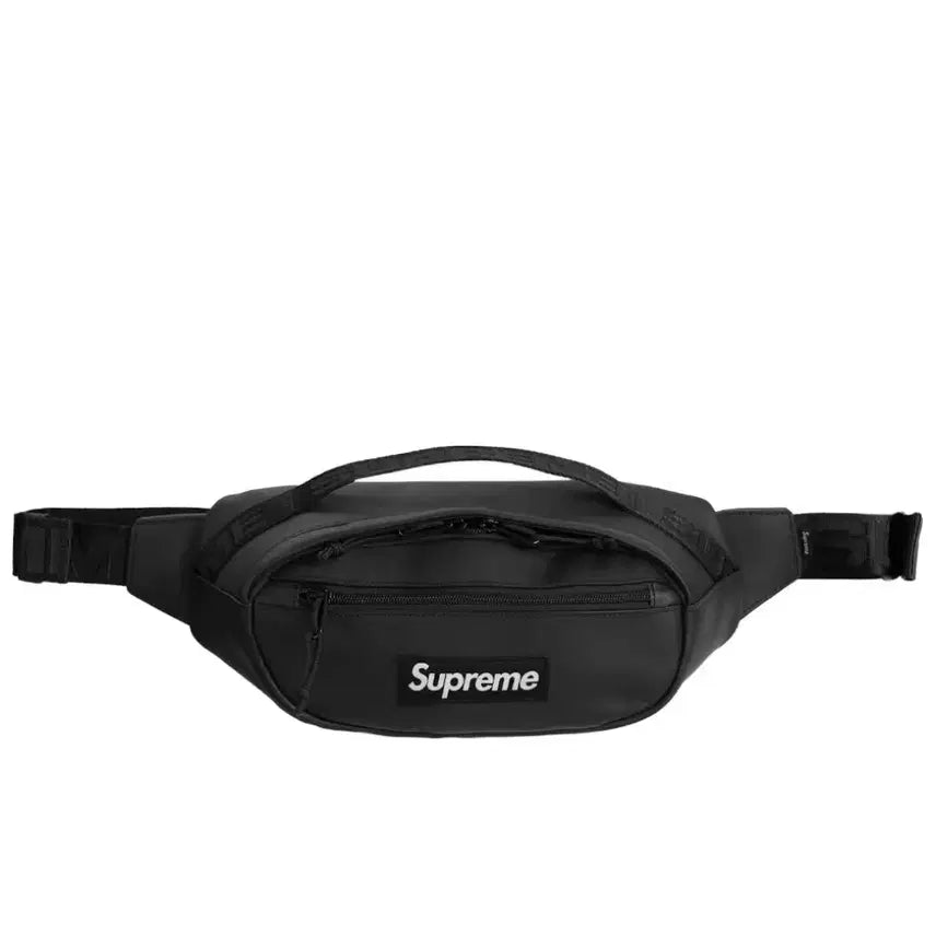 [BUNJANG] Supreme Leather Waist Bag Black / Supreme 슈프림 레더 웨이스트백 블랙 -23fw-