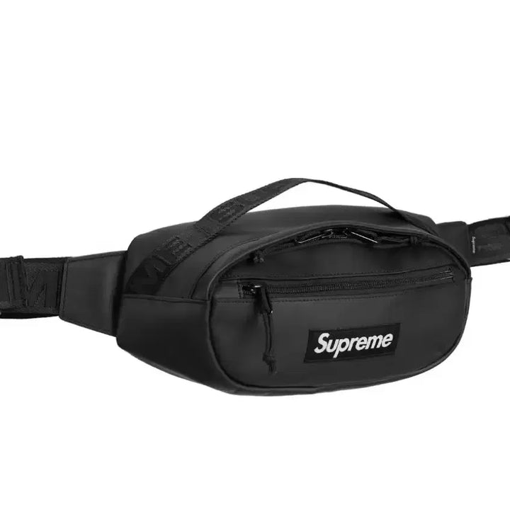 [BUNJANG] Supreme Leather Waist Bag Black / Supreme 슈프림 레더 웨이스트백 블랙 -23fw-