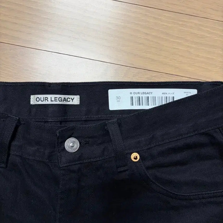 [SOLD OUT] 아워레가시 블랙 데님 30사이즈