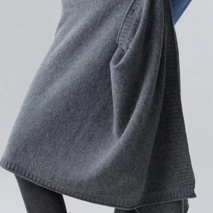 [BUNJANG] Acok Modular Lab Skirt - Gray / 아코크 모듈러 랩스커트 그레이