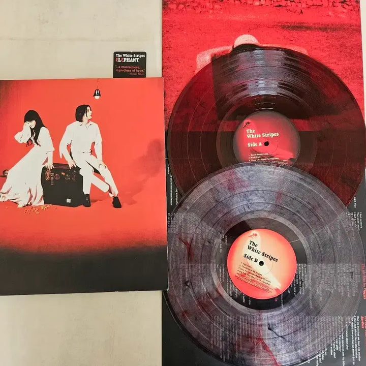 [BUNJANG] The White Stripes Elephant 2LP Vinyl Record / 화이트 스트라이프 Elephant 엘피 음반 2lp