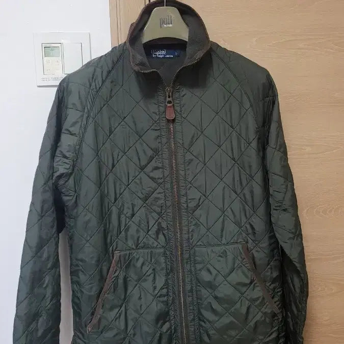 [BUNJANG] Polo Ralph Lauren Quilted Jacket (L) - Khaki / 폴로 랄프로렌 퀼팅 자켓 L 카키