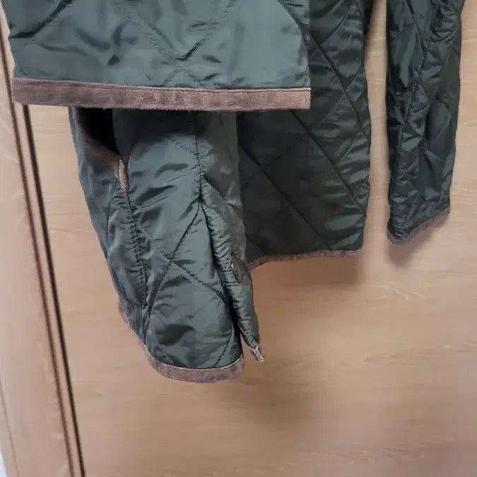 [BUNJANG] Polo Ralph Lauren Quilted Jacket (L) - Khaki / 폴로 랄프로렌 퀼팅 자켓 L 카키