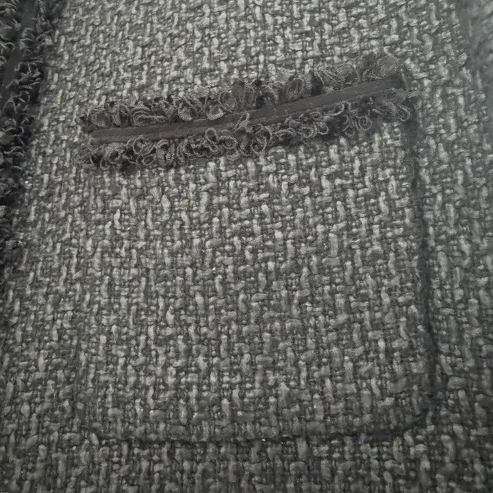 [BUNJANG] MIXXO Black Tweed Jacket / [MIXXO] 미쏘 블랙 트위드 자켓 상태최상 하객룩 미팅룩 믹쏘