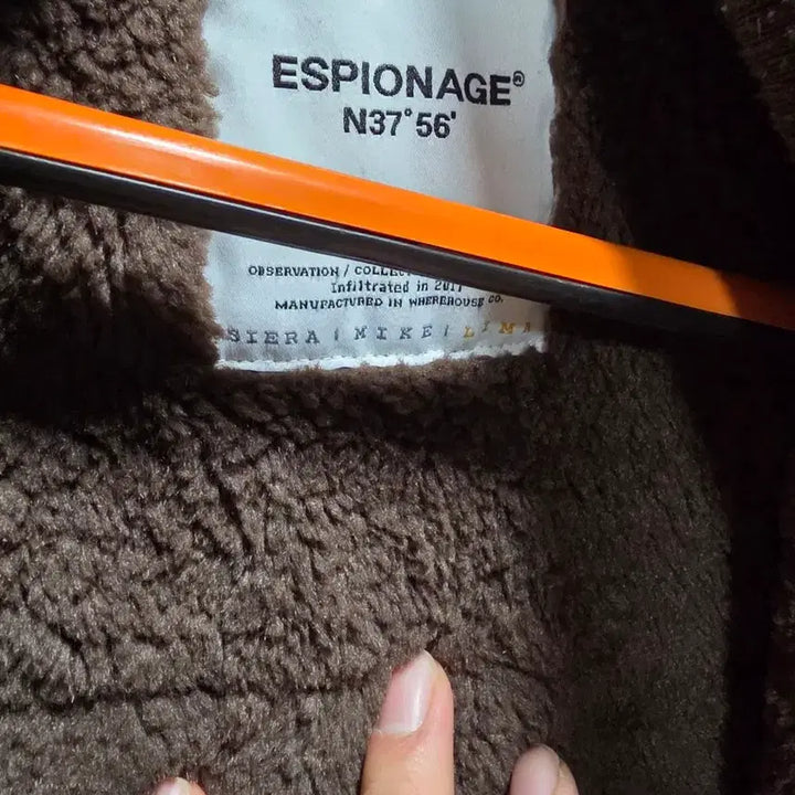 [BUNJANG] Espionage M43 Liner Jacket / 에스피오나지 m43 라이너 내피 m-43