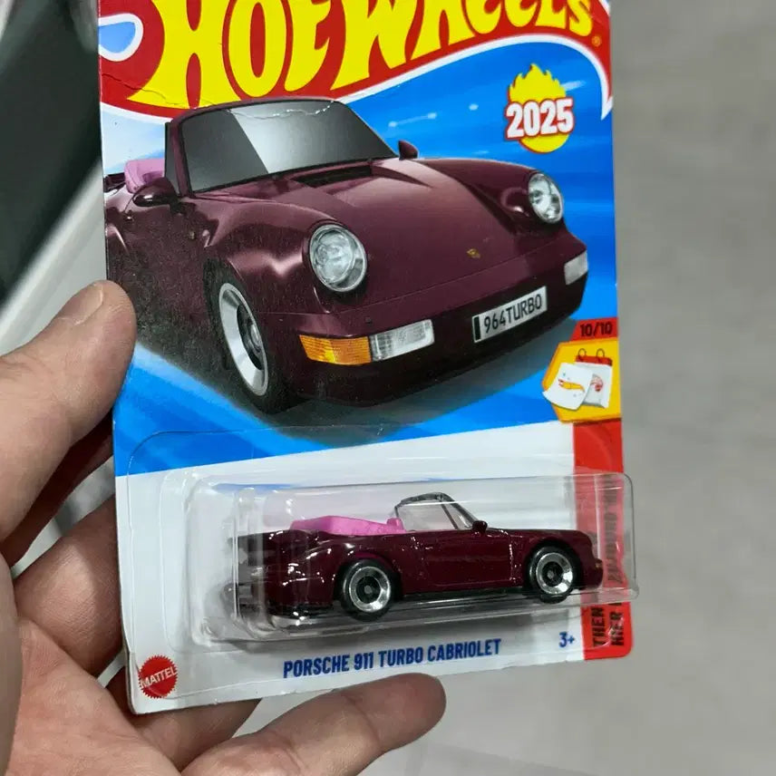 [BUNJANG] Hot Wheels 1:64 Porsche 964 Turbo Cabriolet 911 / 1:64 핫휠 포르쉐 964 터보 카브리올레 911