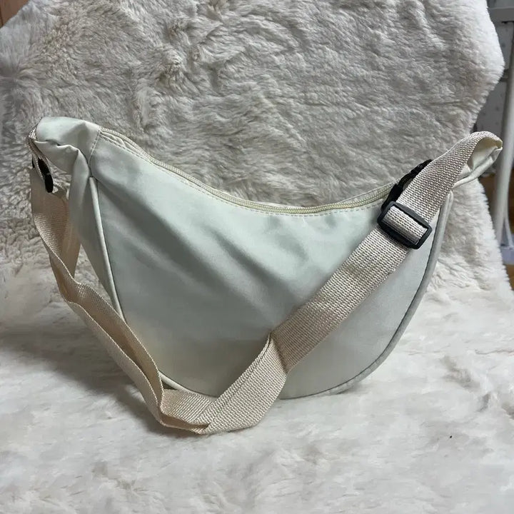 [BUNJANG] Pink Mini Crossbody Bag / 미니크로스백 핑크, 베이지