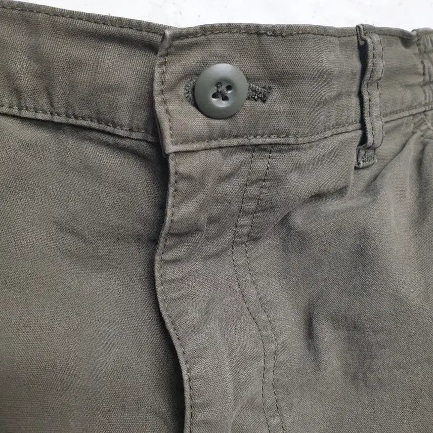 [BUNJANG] Uniqlo Cargo Pants Khaki / 유니클로 카고 바지 카키 68-76