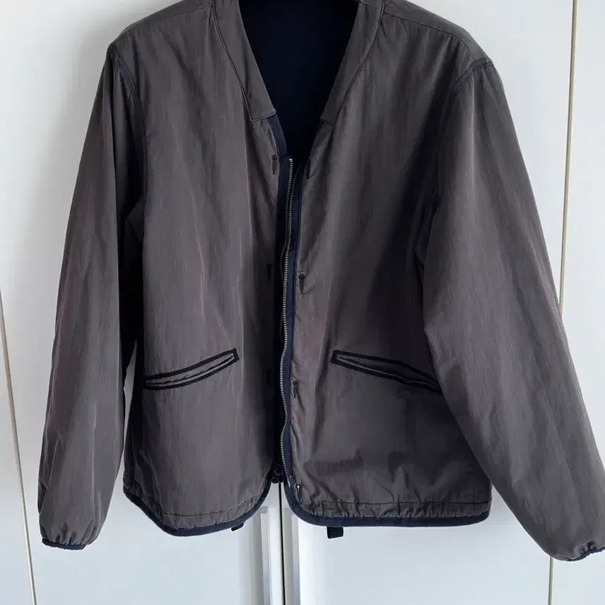 [SOLD OUT] [M] 이얼즈어고 리버시블 라이너 자켓 네이비/그레이