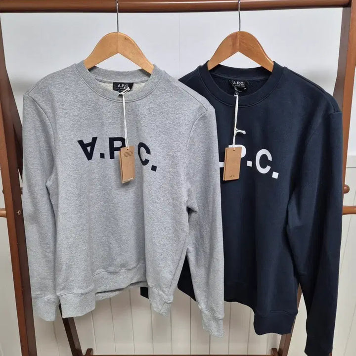 [BUNJANG] A.P.C. VPC Logo Sweatshirt / 아페쎄 맨투맨 VPC로고 새상품(남녀공용)