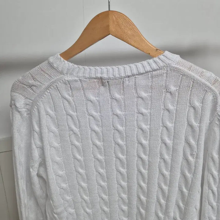 [BUNJANG] Polo Cable Knit Sweater (Unisex) / 폴로 꽈베기니트 새상품(남녀공용)