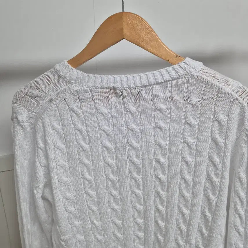 [BUNJANG] Polo Cable Knit Sweater (Unisex) / 폴로 꽈베기니트 새상품(남녀공용)