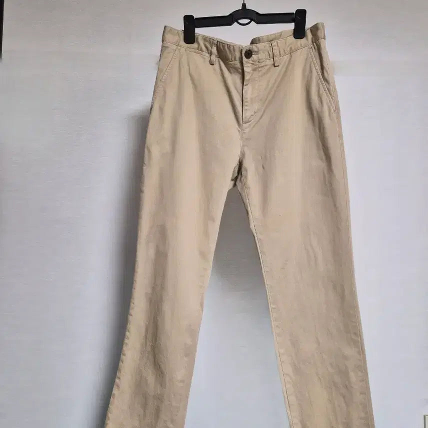 [SOLD OUT] 무신사 스탠다드 베이지 면바지 32