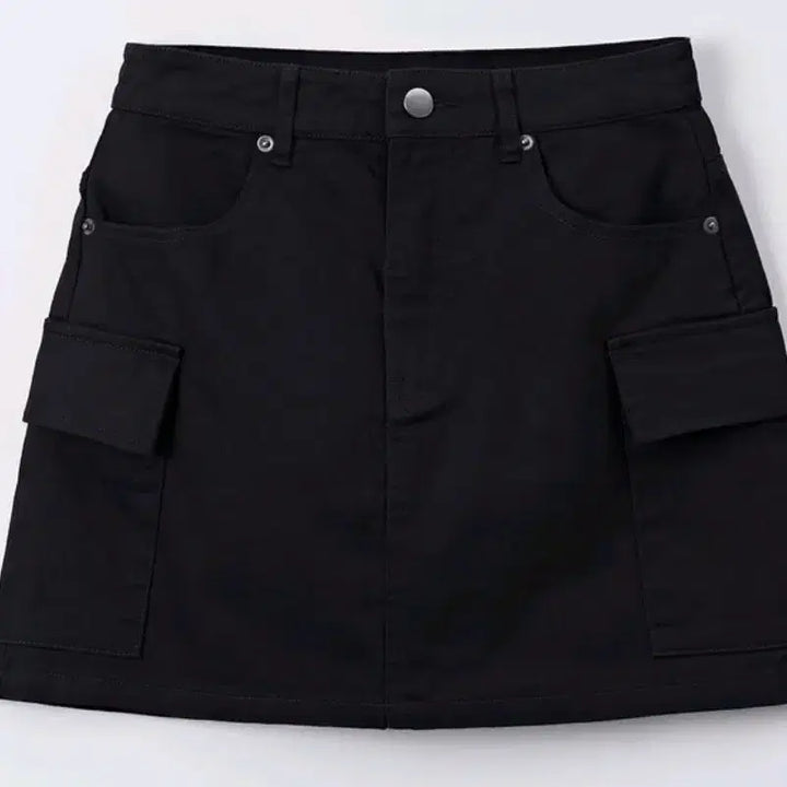 [BUNJANG] SPAO Cargo Mini Skirt Black L / 새상품 스파오 카고 미니 스커트, 블랙, L