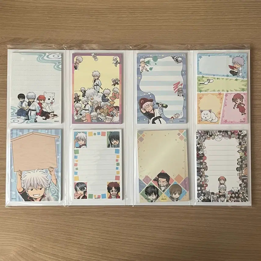 [BUNJANG] Gintama Original Art Exhibition Memo Pad &amp; Memo Pad Book (Sealed) / [미개봉] 은혼 원화전 메모지 메모지북 판매