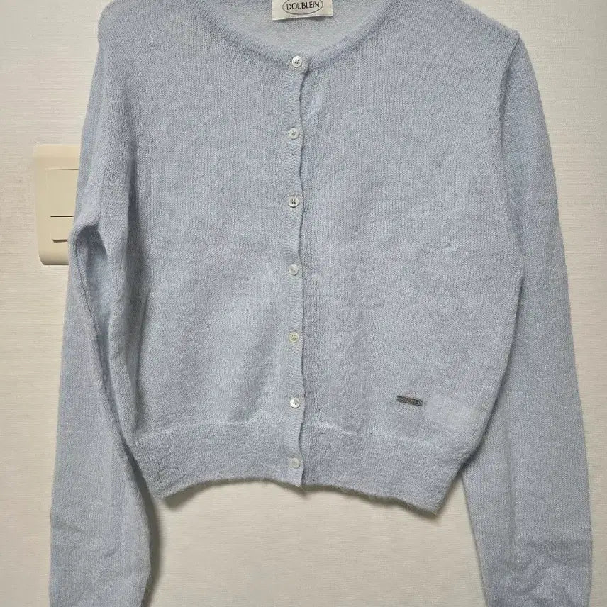 [BUNJANG] Understand Alpaca Cardigan Sky Blue / 언더스탠 알파카 가디건 스카이블루