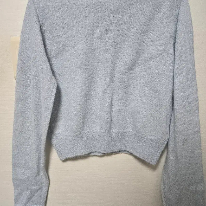 [BUNJANG] Understand Alpaca Cardigan Sky Blue / 언더스탠 알파카 가디건 스카이블루