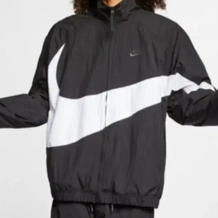 [SOLD OUT] 나이키 빅스우시 우븐 자켓 블랙 L