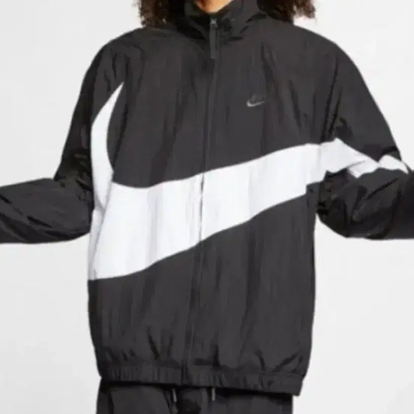 [SOLD OUT] 나이키 빅스우시 우븐 자켓 블랙 L
