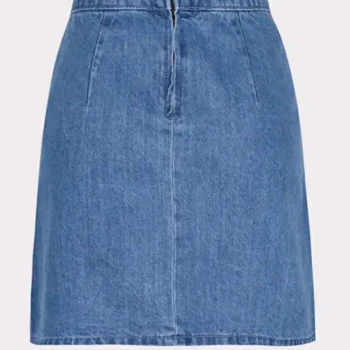 [BUNJANG] Roem Wrap Mini Denim Skirt Blue Size 30 / 새상품 로엠 랩형 미니 데님 스커트 blue, 30