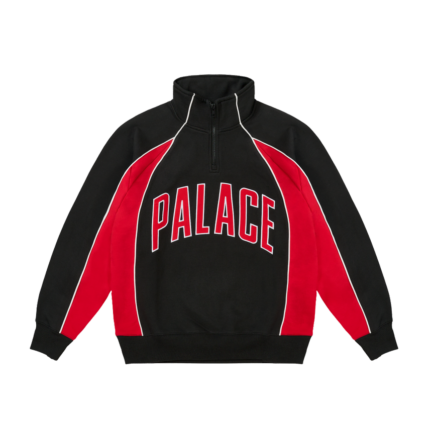 [BUNJANG] Palace Courtside 1/4 Zip Sweatshirt / [해외] 팔라스 코트사이드 1/4 집 26SS