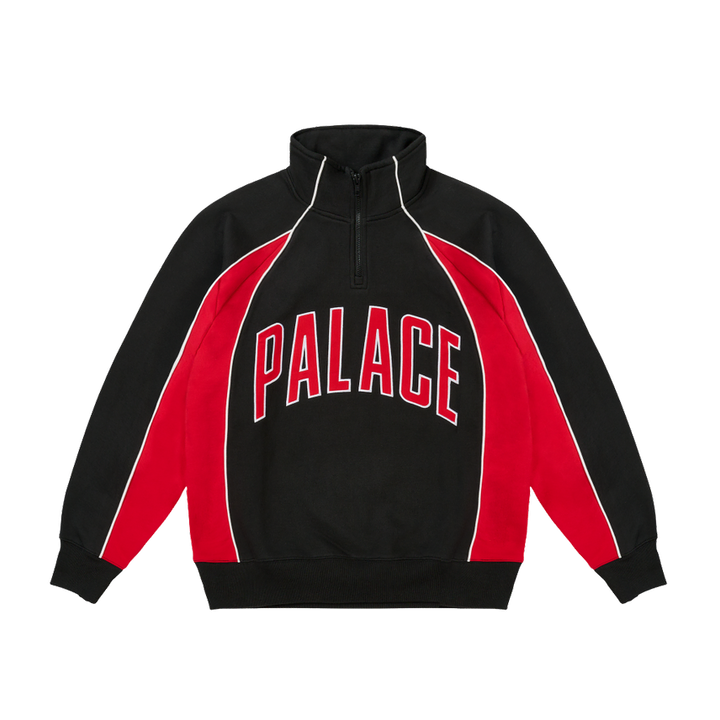 [BUNJANG] Palace Courtside 1/4 Zip Sweatshirt / [해외] 팔라스 코트사이드 1/4 집 26SS