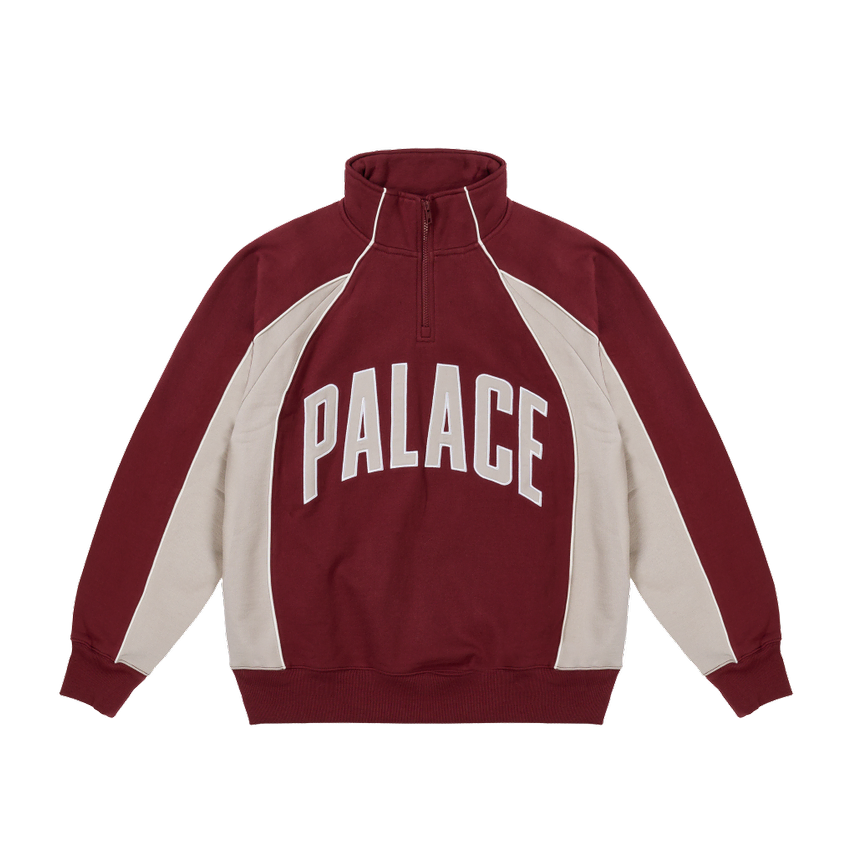 [BUNJANG] Palace Courtside 1/4 Zip Sweatshirt / [해외] 팔라스 코트사이드 1/4 집 26SS
