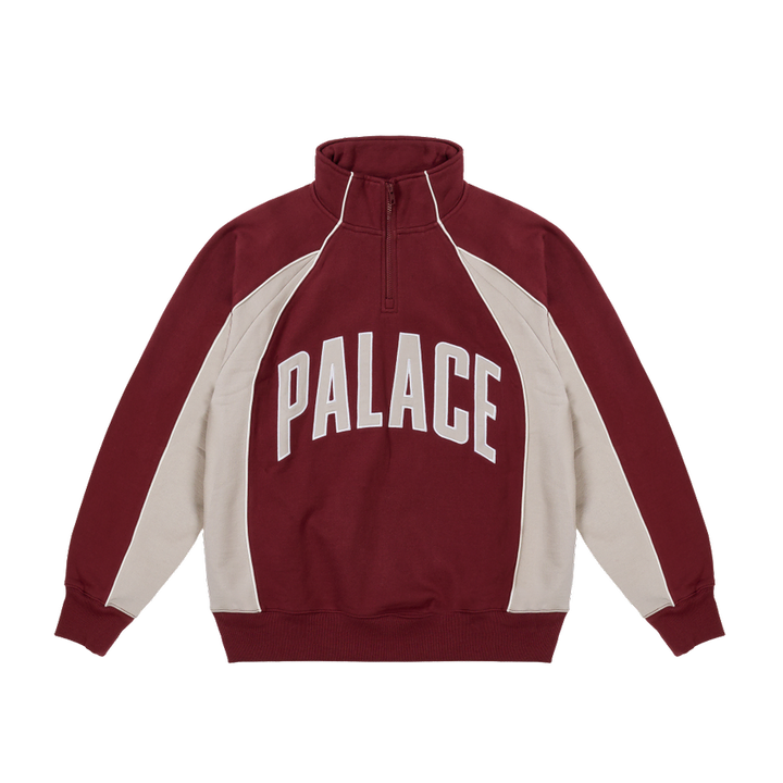 [BUNJANG] Palace Courtside 1/4 Zip Sweatshirt / [해외] 팔라스 코트사이드 1/4 집 26SS