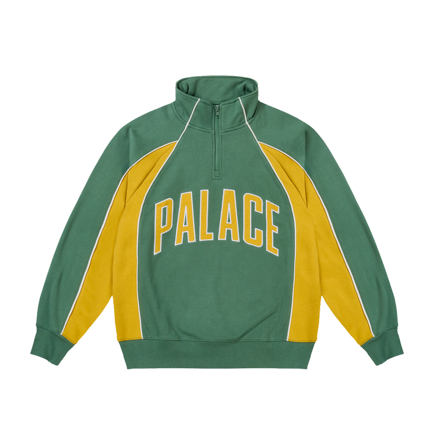[BUNJANG] Palace Courtside 1/4 Zip Sweatshirt / [해외] 팔라스 코트사이드 1/4 집 26SS