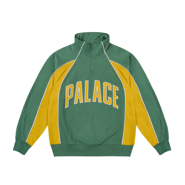 [BUNJANG] Palace Courtside 1/4 Zip Sweatshirt / [해외] 팔라스 코트사이드 1/4 집 26SS