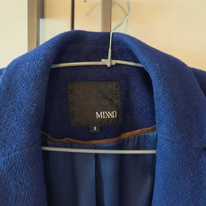 [BUNJANG] Mixxo Blue Coat / 미쏘 mixxo 쿨톤 찰떡 블루 코트 정장 얼굴이 환해져요