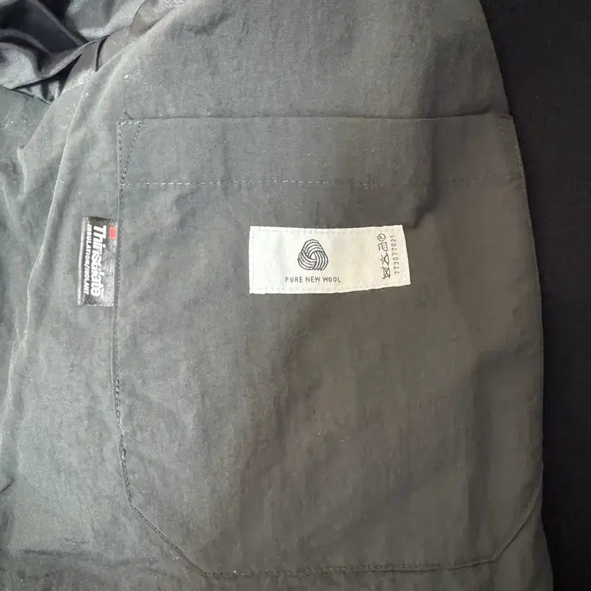[BUNJANG] Another Office Voyager Balmacaan Coat Dark Navy 2 / 어나더오피스 보이저 발마칸 코트 다크 네이비 2