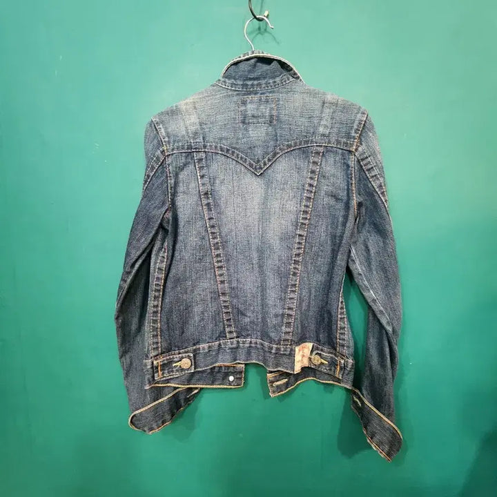[BUNJANG] True Religion Y2K Slim Fit Denim Jacket / 트루릴리젼 여성 y2k슬림핏 데님 청 자켓