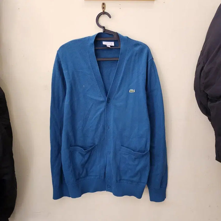 [BUNJANG] Lacoste Cotton Cardigan / [ M ] 라코스테 코튼 가디건