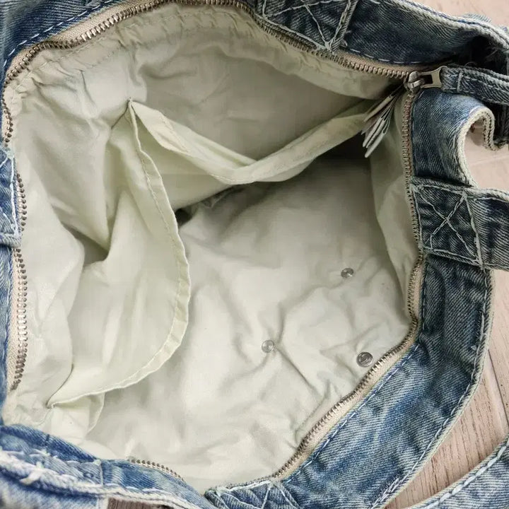[BUNJANG] True Religion Denim Crossbody Bag / 트루릴리젼 데님 크로스백