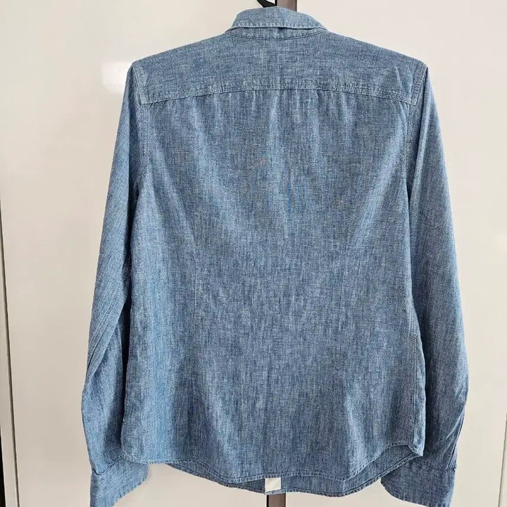 [BUNJANG] Polo Denim Shirt (Custom Fit) - L / 폴로 데님셔츠. L(커스텀핏)
